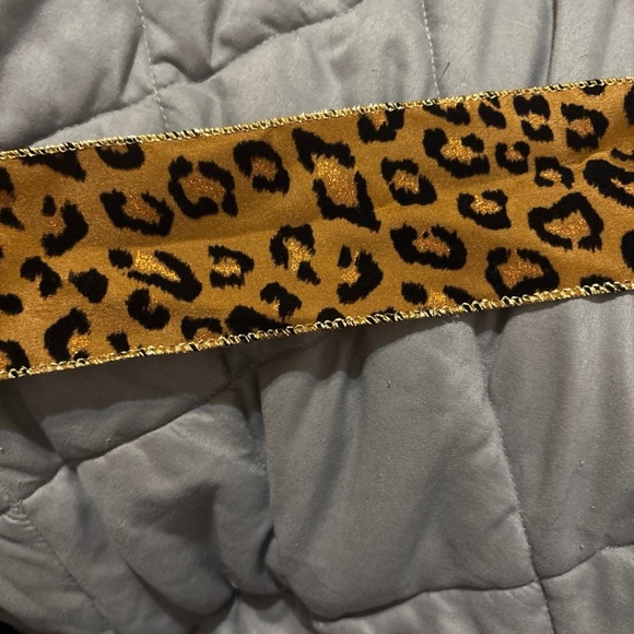 Leopard Print craft Ribbon - Picture 3 of 5